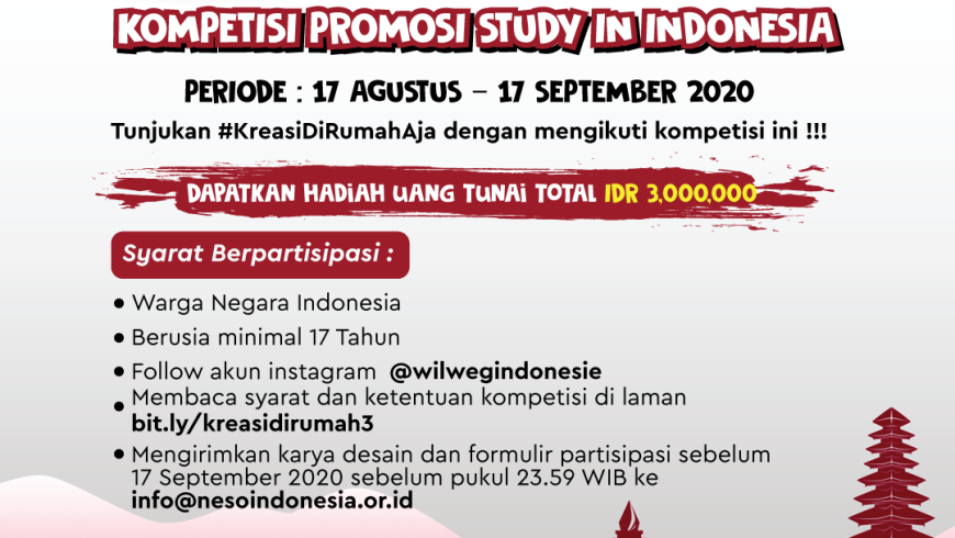 Kompetisi Promosi Study in Indonesia