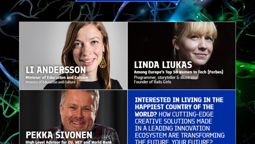 Embassy of Finland: Webinar series "Future is Made in Finland", starting October 14