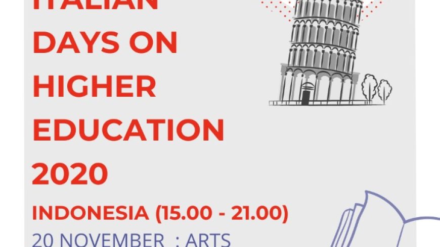 Invitation to Virtual Italian Days on Higher Education (VIDOHE) 2020