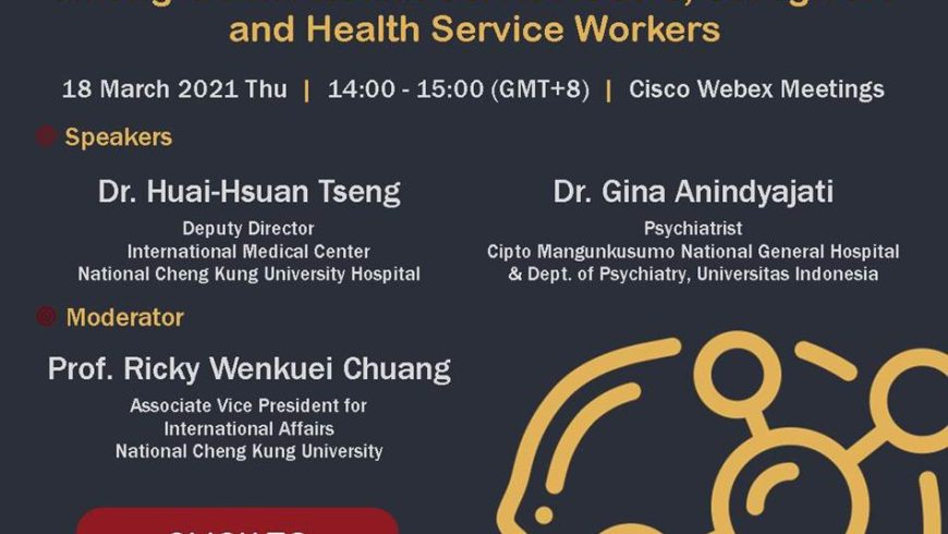 SATU – JRS Webinar on the Living Experience under COVID-19 Pandemic among Mental Health Service Users, Caregivers and Health Service Workers