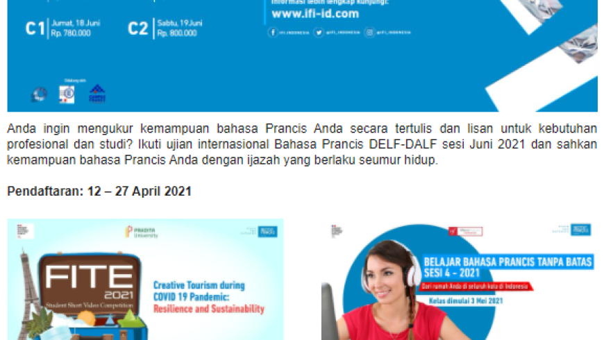 Buktikan kemampuan bahasa Prancismu dengan Ijazah DELF-DALF!