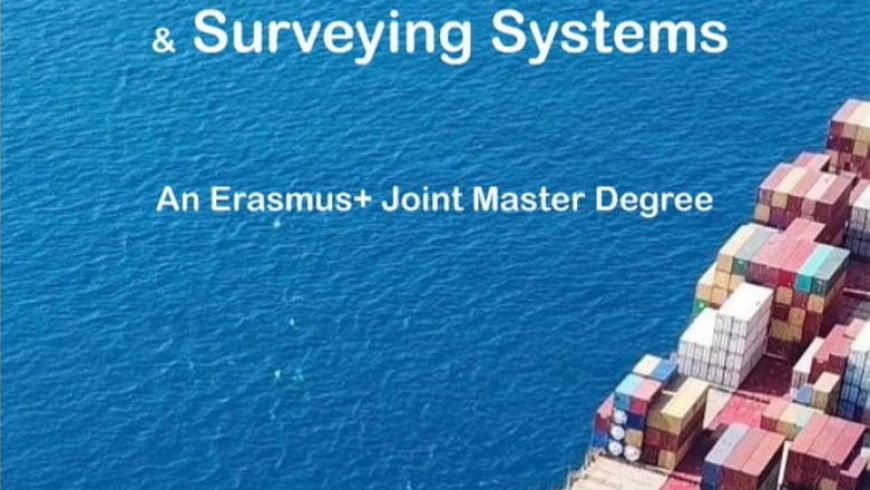 MSc degree program: Smart Maritime & Surveying Systems