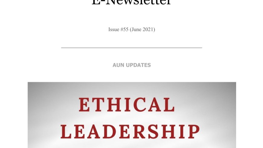 AUN E-Newsletter Issue 55