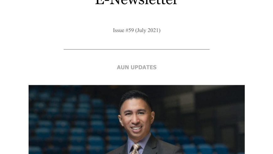 AUN E-Newsletter Issue 59