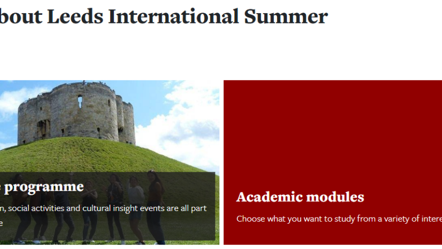 LISS 2022 Applications Now Open! worth 20 UK credits / 10 ECTS