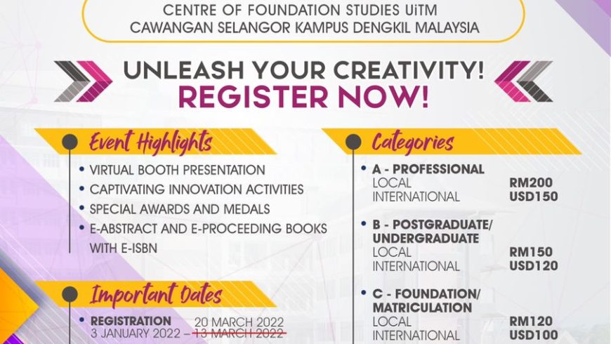 CREATIONS DE UiTM 2022!