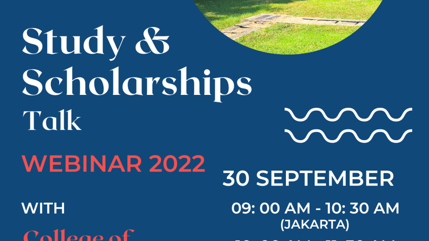 Informasi Webinar College of Engineering, CCU, Taiwan