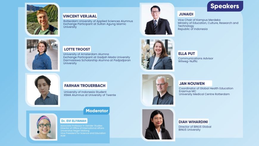 Invitation to join the online session at the WINNER Conference: "The New Era of Student Mobility between the Netherlands and Indonesia" on 18 October 2022.