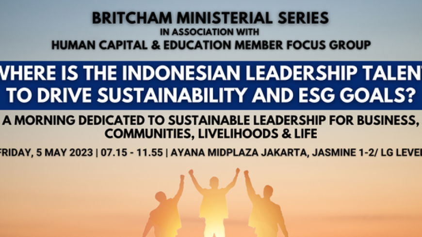 BritCham Ministerial Series in Association with Human Capital in Education Member Focus Group in 2023