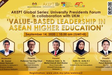 Invitation to AKEPT Global Series in Collaboration with UKM Webinar 2