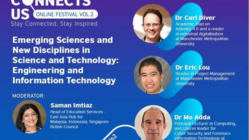 British Council CCU Vol. 2 – “Emerging Sciences and New Disciplines in Science and Technology”