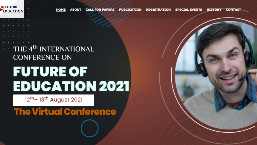 4th International Conference on Future of Education 2021 (special rates for ITB participants)