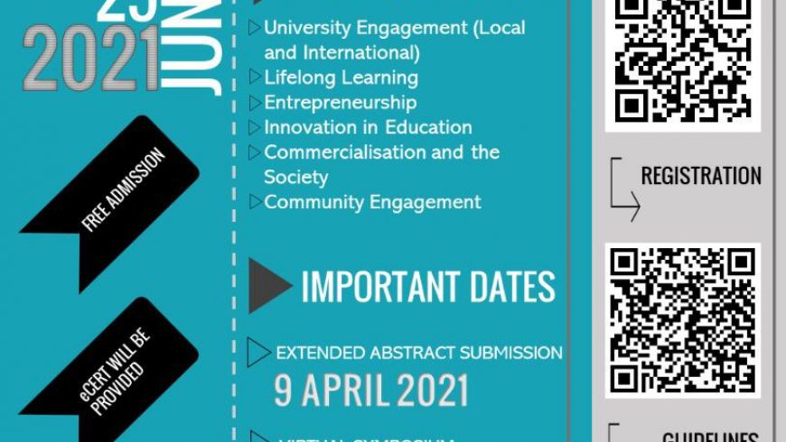 International Virtual Symposium on Research, Industry and Community Engagement