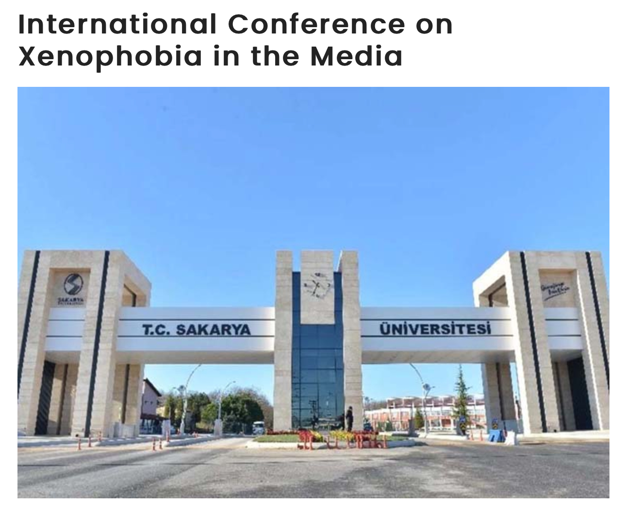 Call for Papers: International Conference on Xenophobia in the Media