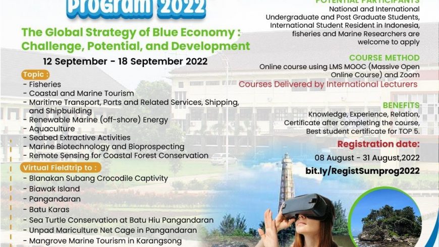 [FPIK Unpad] Invitation Virtual International Summer Program 2022