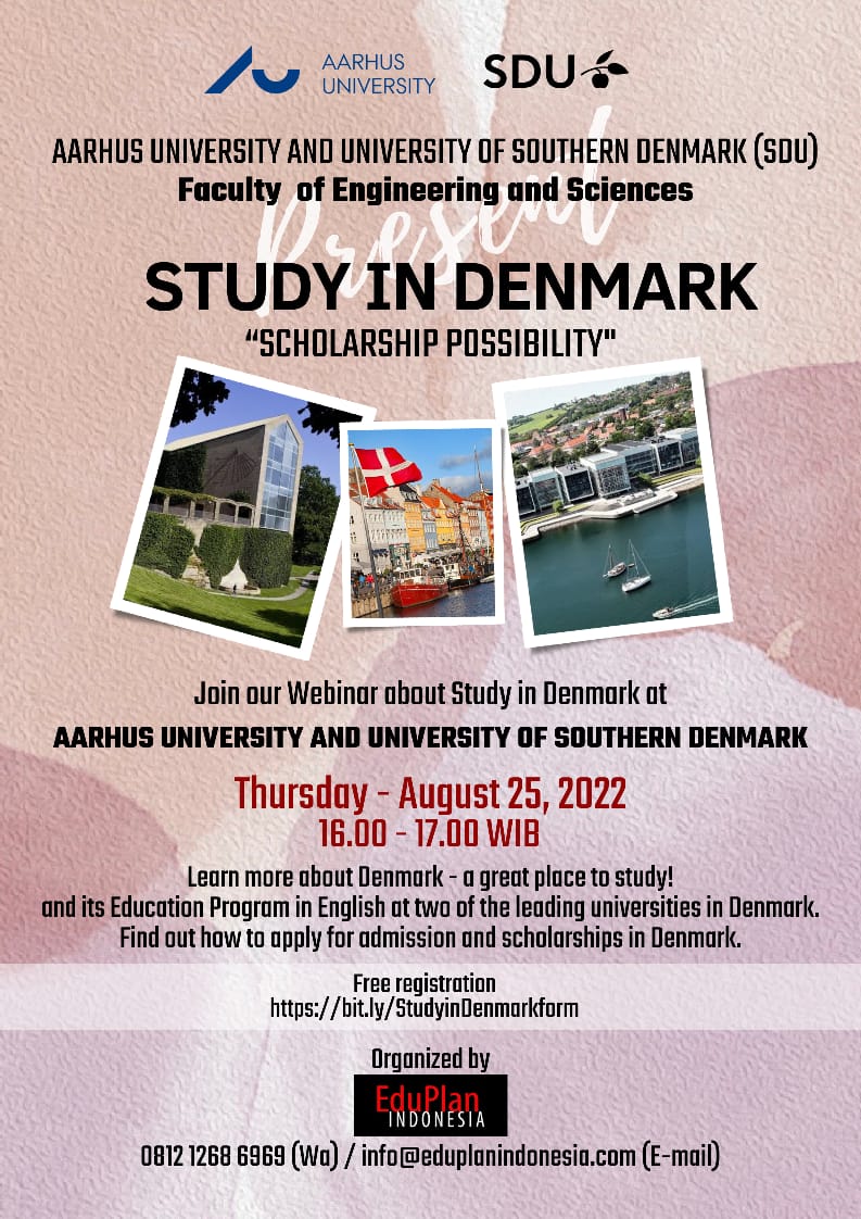 Study in Denmark Webinar with Aarhus University and University of South Denmark