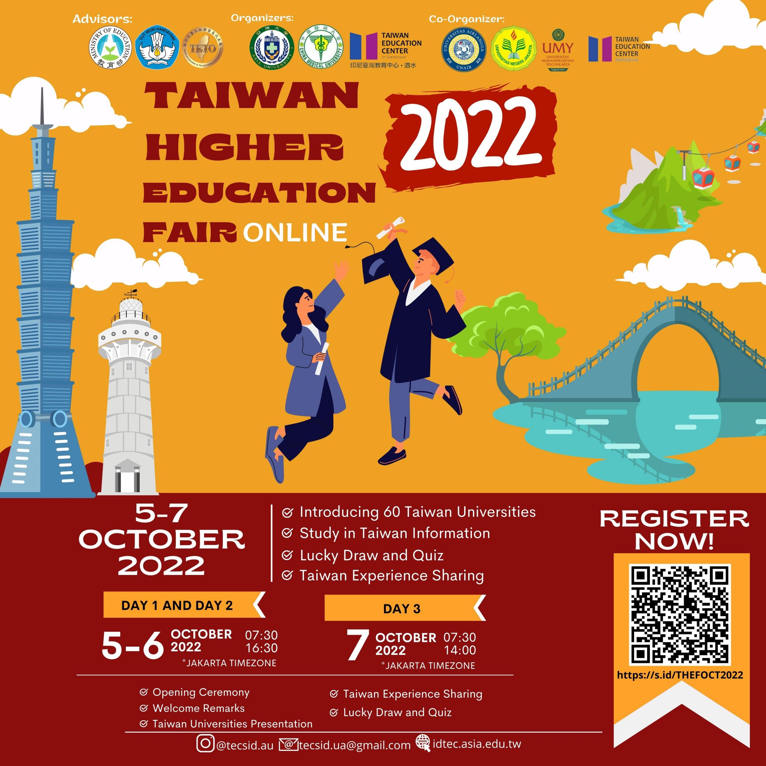 Taiwan Higher Education Fair 2022