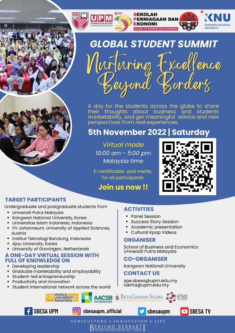 [Virtual Program] Global Student Summit Nurturing Excellence Beyond Borders