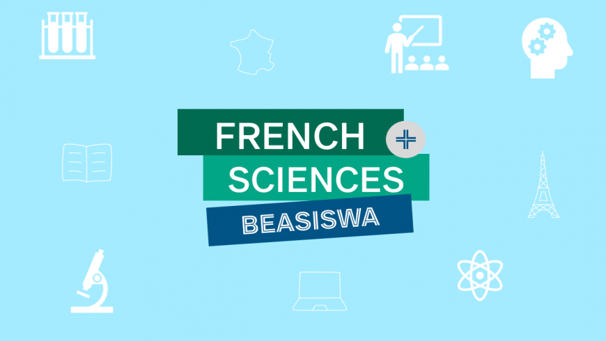 Beasiswa Summer School di Prancis – French+Sciences 2023