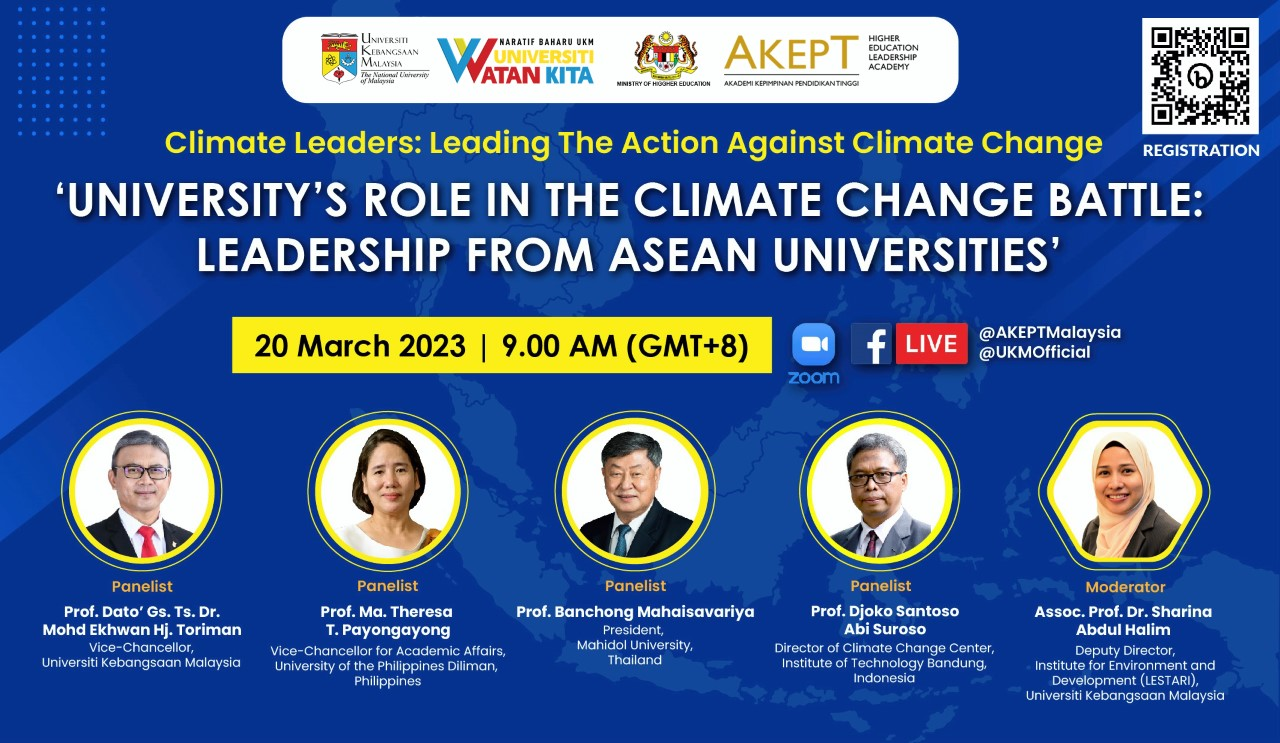 CLIMATE LEADERS WEBINAR SERIES- UNIVERSITIES AND SUSTAINABLE COMMUNITIES: TOWARDS A GREEN AGENDA