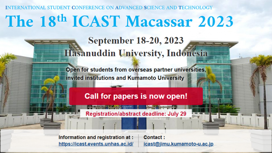 The 18th International Student Conference on Advanced Science and Technology(ICAST 2023)