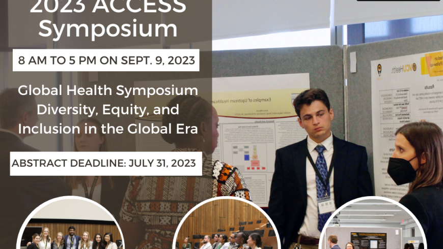 Call for Abstracts VCU School of Medicine 2023 ACCESS Symposium