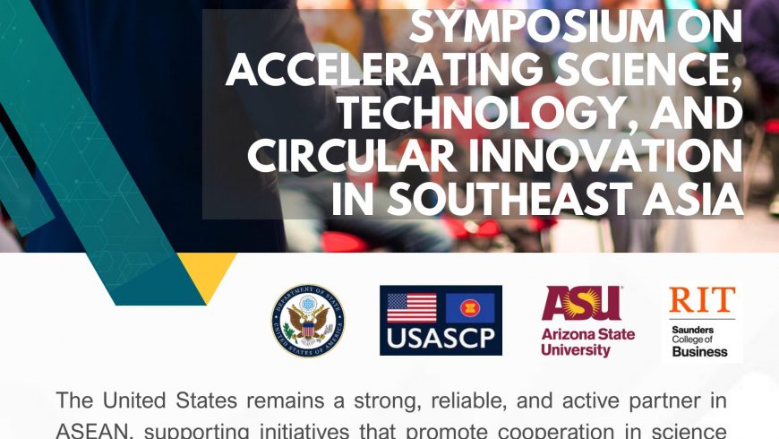 Invitation Symposium on Accelerating Science, Technology and Circular Innovation in Southeast Asia_September 5-7, 2023